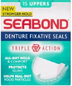 Seabond Original Upper Denture Fixatives Pack of 15