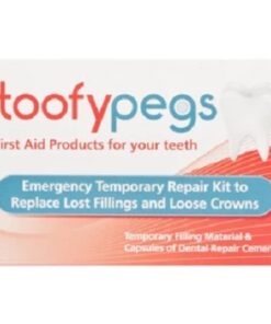 Toofypegs Emergency Temporary Repair Kit for Fillings & Crowns