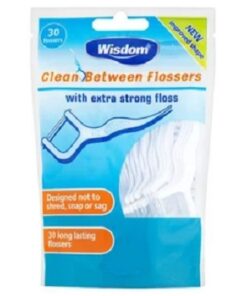 Wisdom Clean Between Flossers Pack of 30