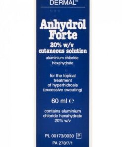 Anhydrol Forte Roll On 20% w/v Cutaneous Solution 60ml