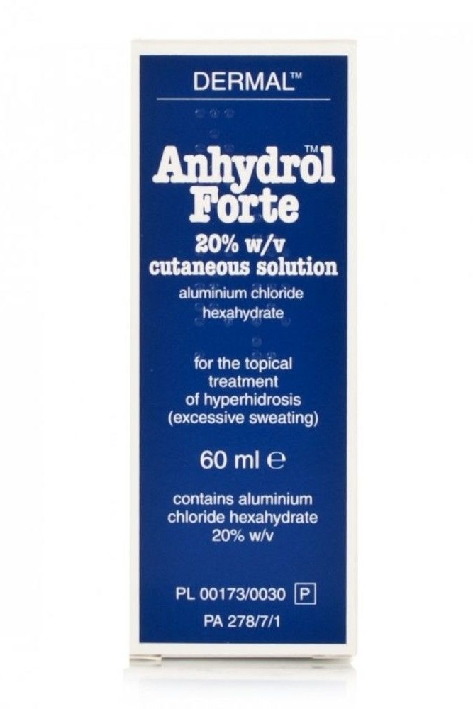 Anhydrol Forte Roll On 20% w/v Cutaneous Solution 60ml
