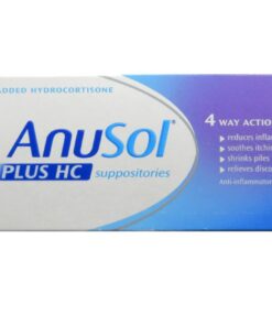 Anusol Plus HC Suppositories 12 Pack
