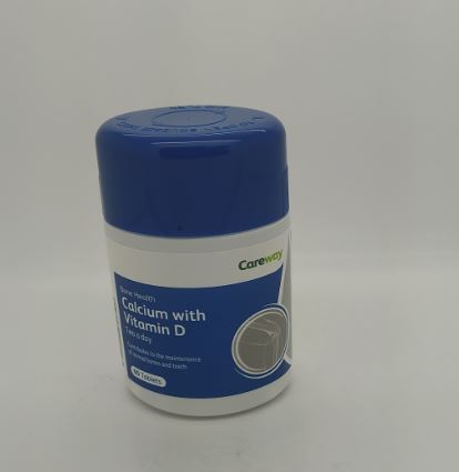 Calcium with Vitamin D Tablets - 60