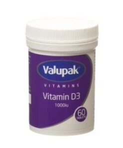 Vitamin D Tablets 1000iu - Pack of 60