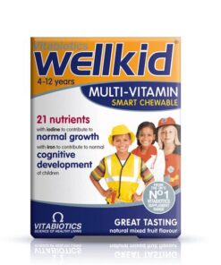 Vitabiotics Wellkid Multi-Vitamins Smart Chewable 30 Tablets