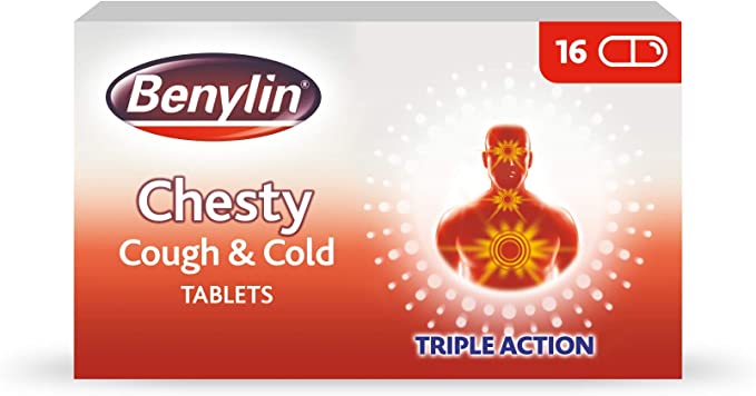 Benylin chesty Cough & Cold 16 Tablets