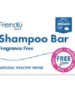 Friendly Soap Shampoo Bar Fragrance Free 95g Pack