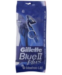 Gillette Blue Ii Plus Fixed Pack of 8 Nos