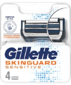 Gillette SkinGuard Sensitive Razor Blades Pack of 4 Nos
