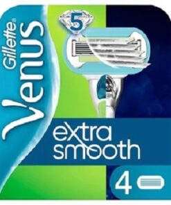 Gillette Venus Extra Smooth Razor Blades For Women Pack of 4