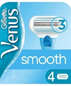 Gillette Venus Smooth Razor Blades Pack of 4