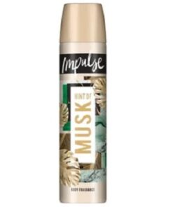 Impulse Body Spray Musk 75ml Pack