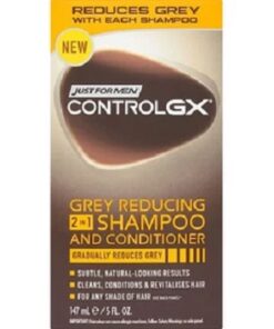 Just for Men ControlGX Grey Reducing Shampoo & Conditioner 118ml Pack