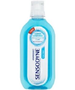 Sensodyne Cool Mint Fluoride Mouthwash Alcohol Free 500ml Pack