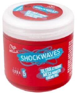 Wella Shockwaves Ultra Strong Mess maker Creme Gel 150ml Pack