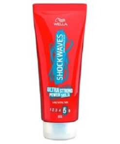 Wella Shockwaves Ultra Strong Power Hold Gel 200ml Pack