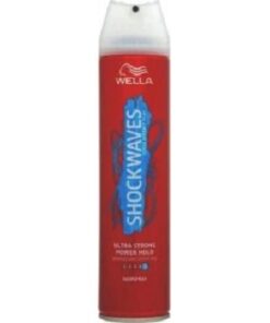 Wella Shockwaves Ultra Strong Power Hold Hairspray 250ml Pack