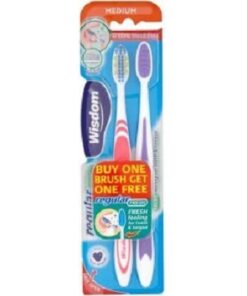 Wisdom Regular Medium Toothbrush Pack of 2 Pc
