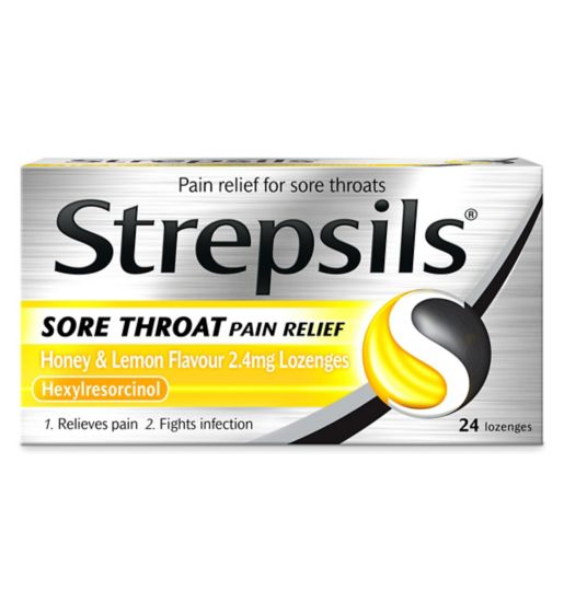 Strepsiles Extra Triple Action Cherry 24