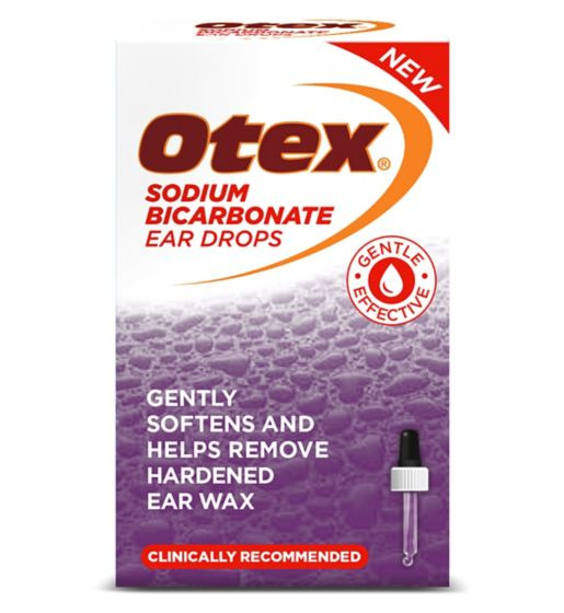 Otrex Sodium Bicarbonate Ear Drops 10ml