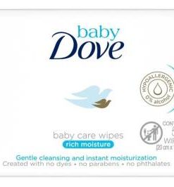 Dove Baby Wipes Rich Moisture 50pc