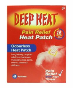 Deep Heat Patches 4 pack