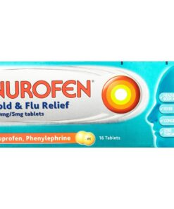 Nurofen Cold Flu Relief 200mg/5mg 16 Tablets