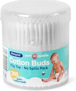 Dimple Softs Gentle Fliptop Cotton Buds (200s)