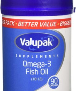 Valupak Supplements Omega-3 Fish  oil 90 Capsules