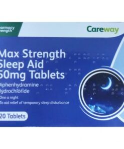 Careway Sleep Aid 50mg 20 Tablets