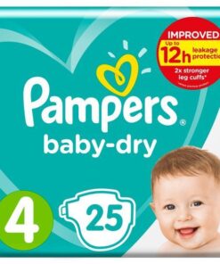 Pampers Baby Dry Maxi Size 4 Pack (25)