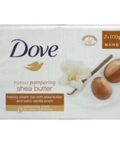 DOVE BAR SHEA BUTTER (2X100G)