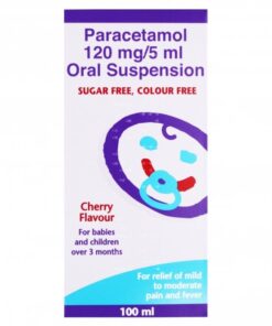 Paracetamol 120 mg/5 ml  oral suspension 100 ml