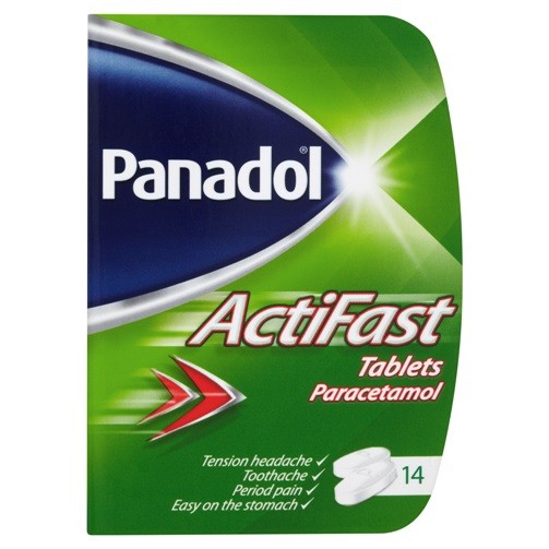 Panadol Actifast Compack 14 Tablets
