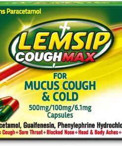 Lemsip Cough Mucus 16 Capsules