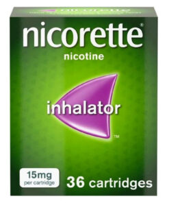 Nicorette Inhalator 15mg Cartridge Pack (36)