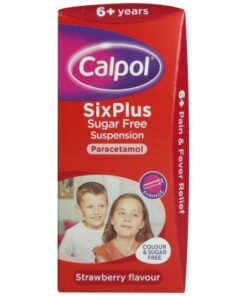 Calpol Six Plus Colour sugar free 100ml