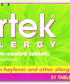 Zirtek Allergy 21 Tablets